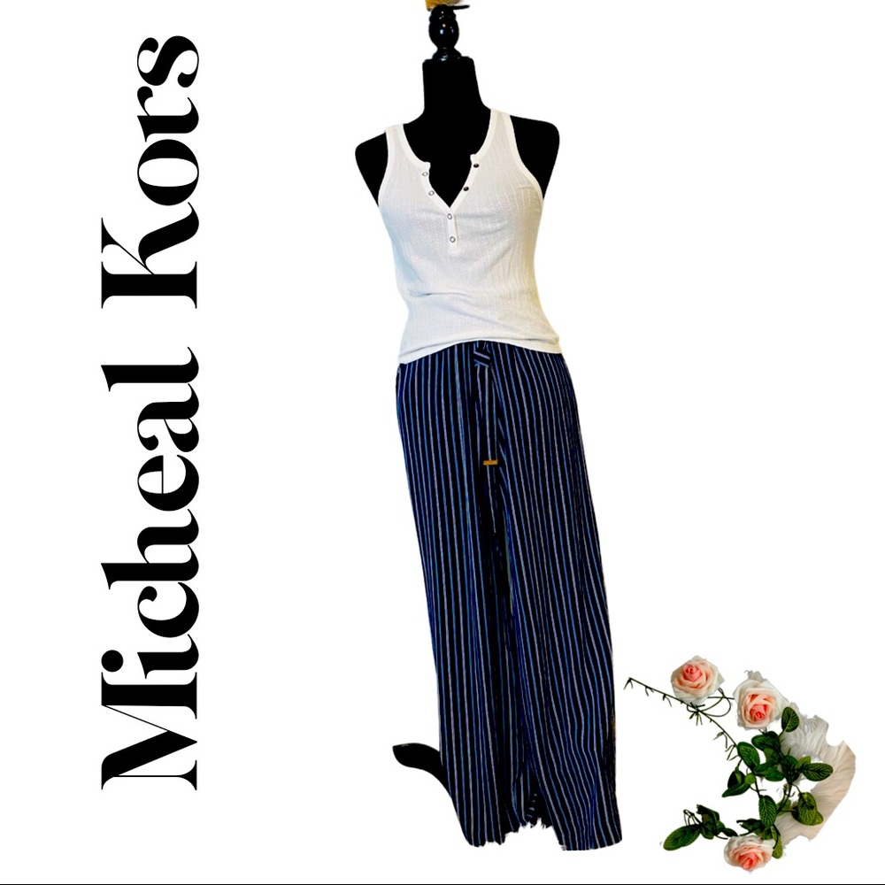 Micheal Kors dress pants blue/stripes